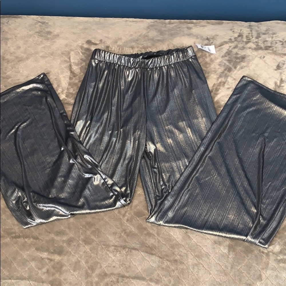 Charlotte Russe Silver Pants
